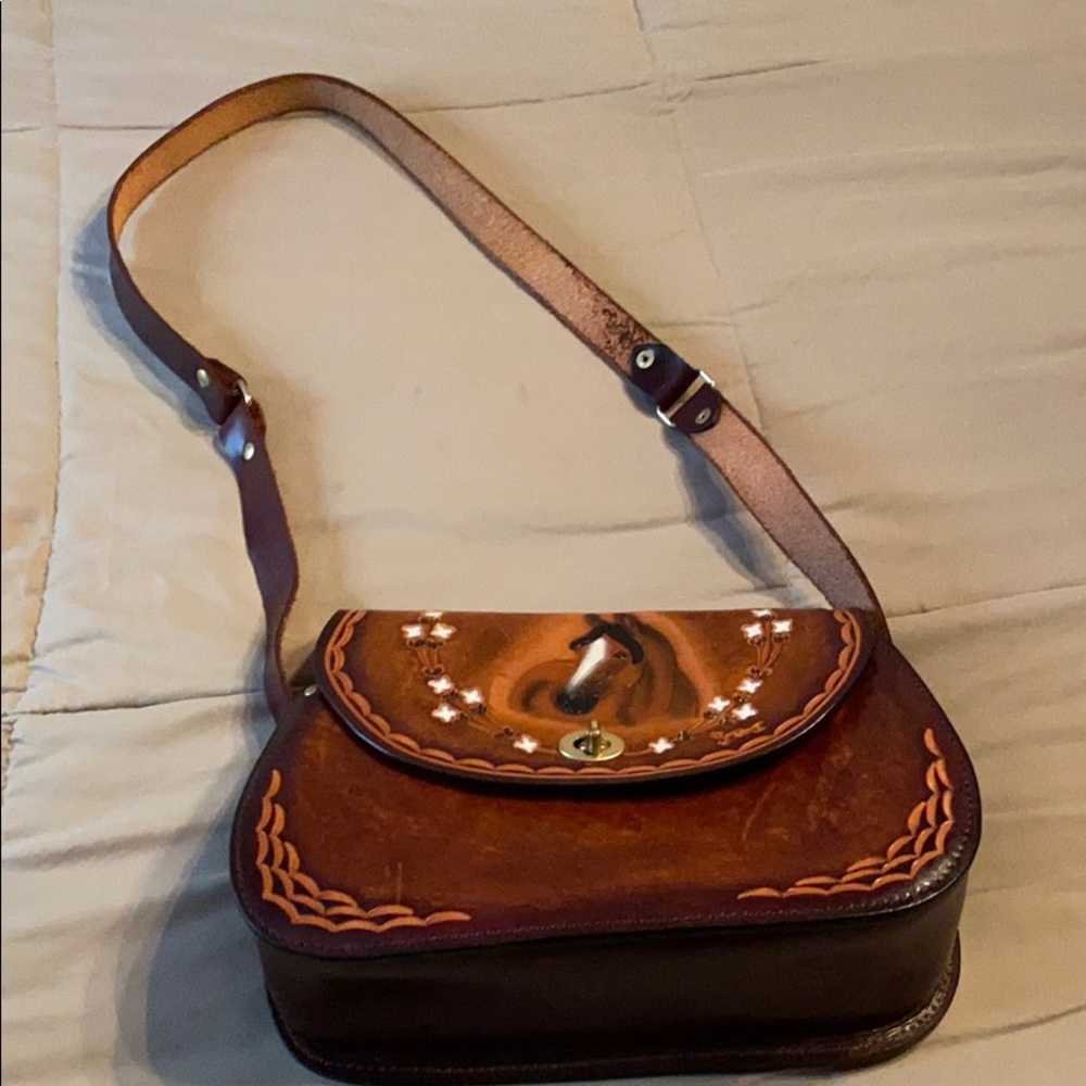 Handcrafted horse purse